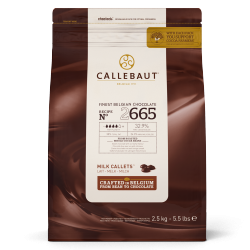 2,5kg - Callebaut Callets Vollmilch 2665